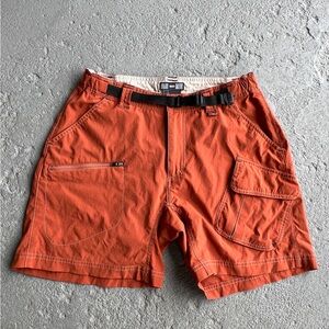 REI Hiking shorts 29 in waist Orange / auburn color tons of pockets cargo